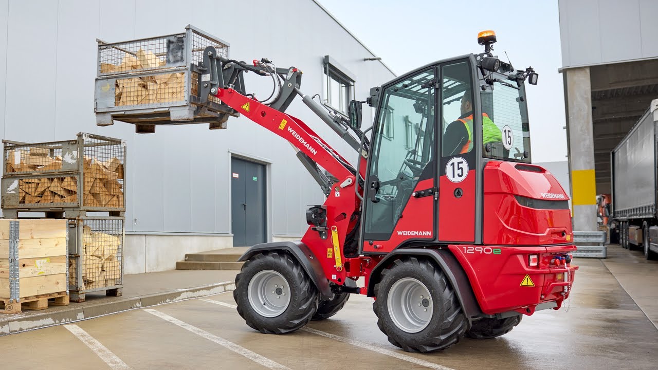 Weidemann – Think Electric: Hoftrac 1290e Industrie