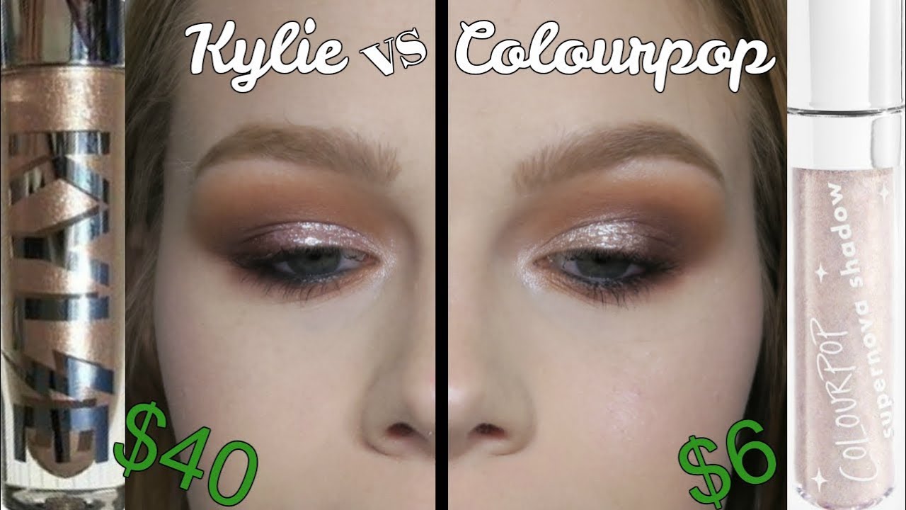 RÃ©sultats de recherche d'images pour Â«Â kylie vs colourpopÂ Â»