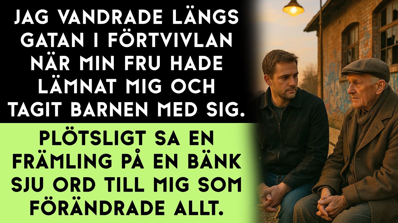 Min värld rasade samman över en enda natt… tills ödet ledde mig rakt till honom