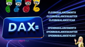 MASTER Your Finances with DAX Opening and Closing Balance Functions!