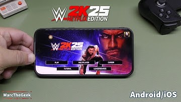 WWE 2K25: Netflix Edition Mobile Hands-On Gameplay