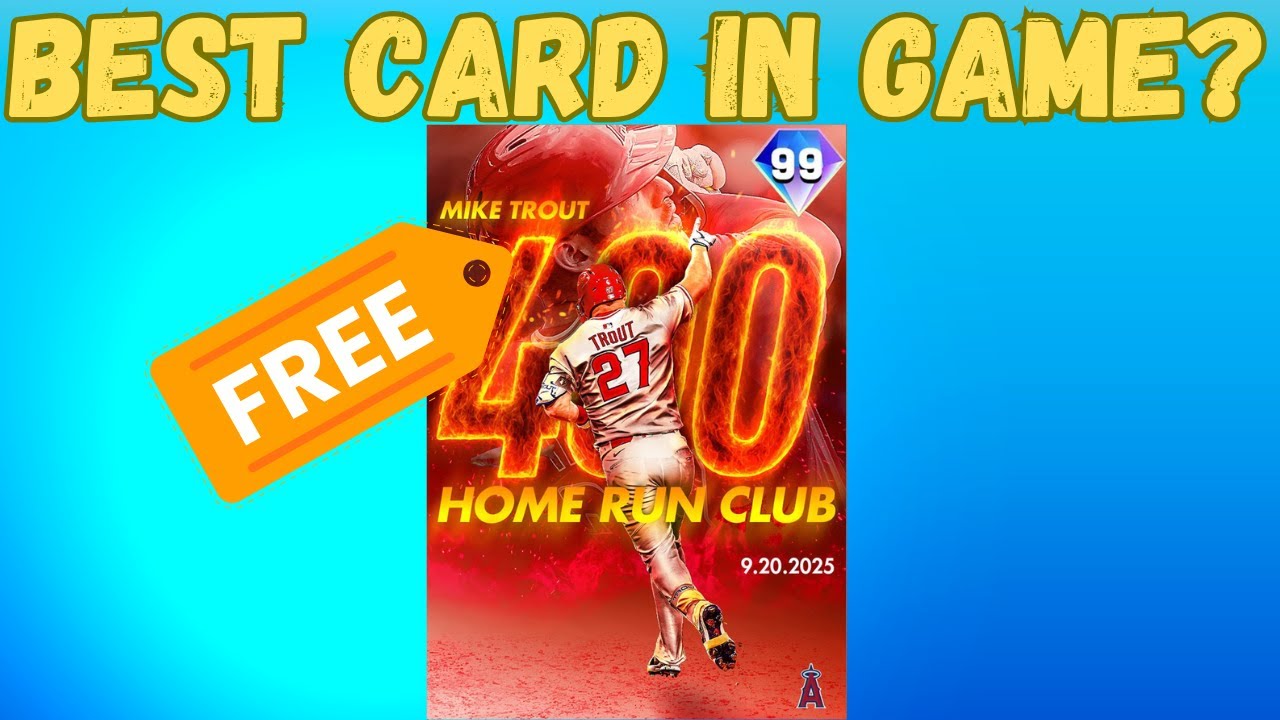 MLB The Show Dropped The BEST Mike Trout Card of All-Time - YouTube