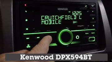 Kenwood Excelon DPX594BT Display and Controls Demo | Crutchfield Video