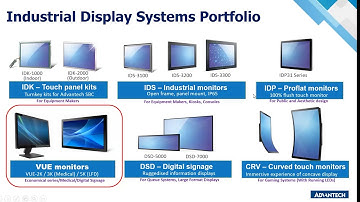 [Webinar] Enabling VUE Touch Displays in Diverse Applications