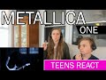 Teens Reaction - Metallica ( One )