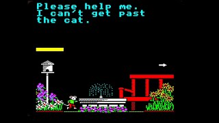 Albert's House - Save the Mouse. Emulated BBC Micro game playthrough screenshot 2