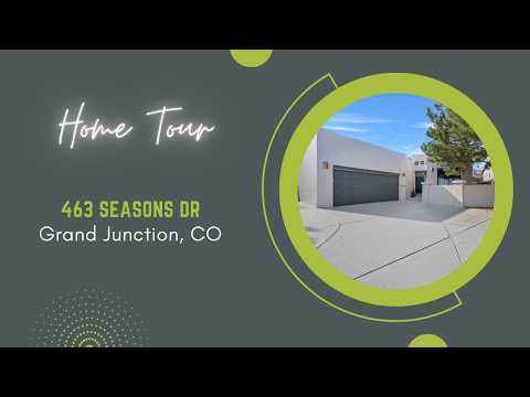 463 Seasons Dr, Grand Junction, CO home video tour