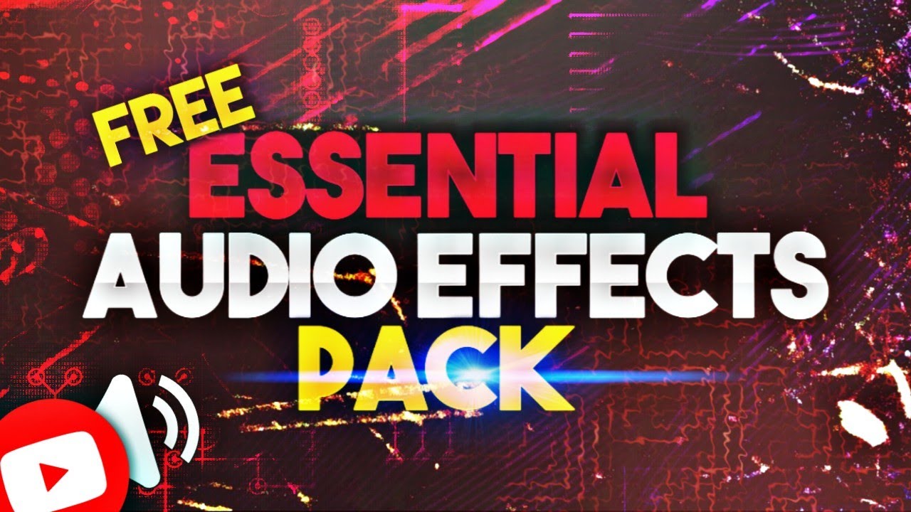 Royalty Free Sound Effects Pack YouTubers Use! YouTube