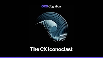 The CX Iconoclast podcast - trailer