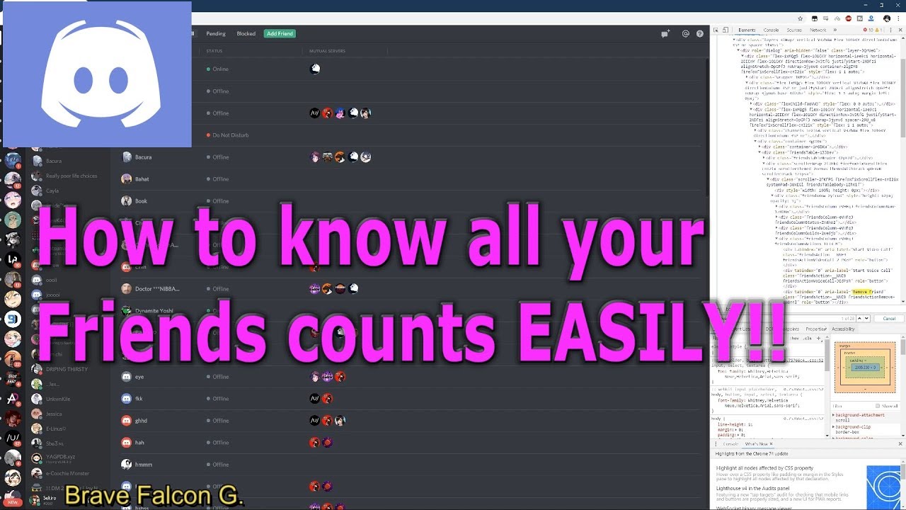 How To Find your Friends on Discord