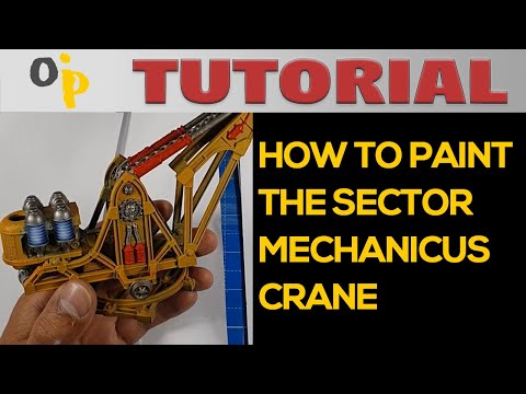 Comment peindre le secteur Mechanicus grue