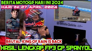 NGERI💥KING OF THE RAIN IS BACK FP3 MOTOGP SPANYOL💥MOTOGP SPANYOL 2024