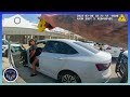 Entitled Karen Turns Traffic Ticket Into Felony | Karens getting arrested