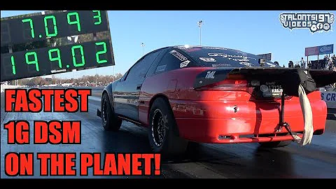 Fastest 1G DSM On The Planet! Aaron Gregory Goes 7...