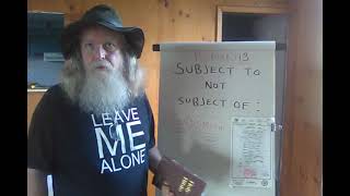 316-621 subject to or subject of the higher powers... what does the Bible say?