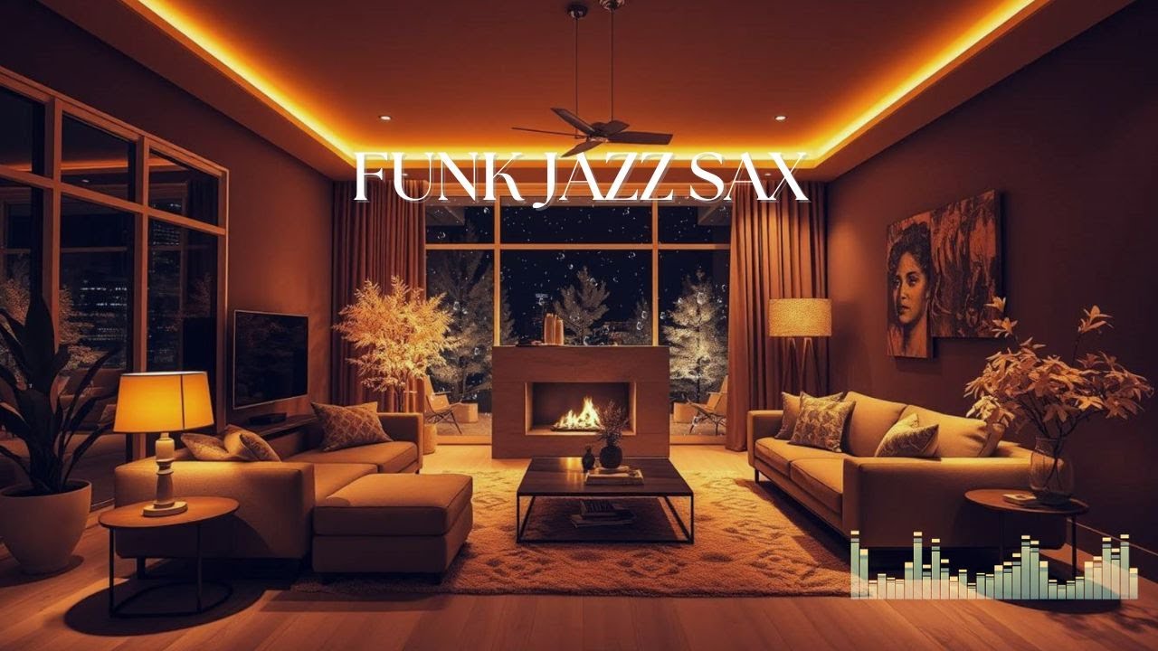 Relaxing Funk Jazz Saxophone  Smooth Grooves for Chill & Night Vibes