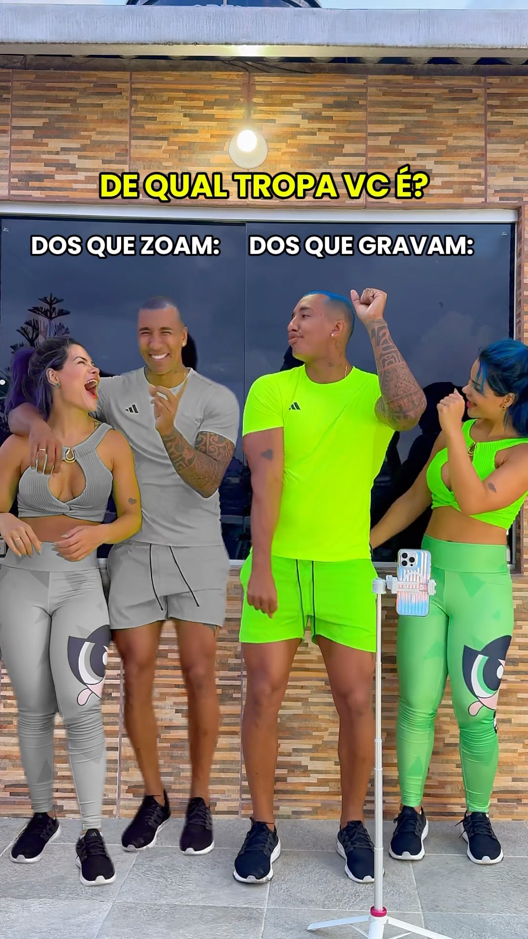 De qual TROPA você faz parte?​⁠@mayca.brasil #dancer #dance #adele #funnymemes #funny