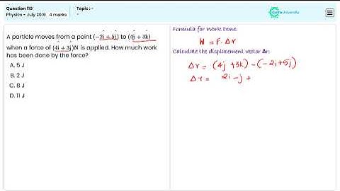 Class 12 Physics NEET 2016 Q119: Work Done by Variable Force Explained for NEET Preparation