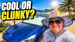 Tesla Sunshade Battle: Is the Umbrella Style Worth It? (Model 3/Y Review)