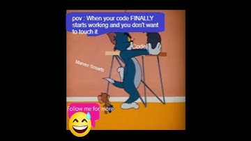 #pov When your code finally starts working