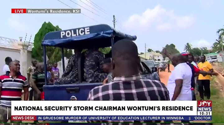 National security storm Chairman Wontumi's residence in the Ashanti Region | News Desk