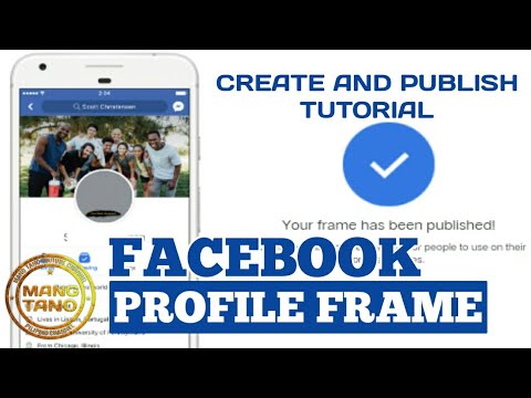 Facebook Profile Frame Tutorial - YouTube