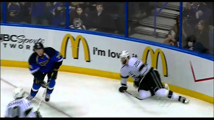 T.J. Oshie destroys Dustin Penner. April 30th 2012