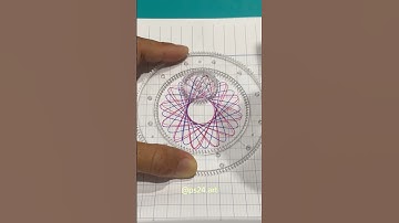 The Spirograph #spirograph #art #ps24 #varial #shorts