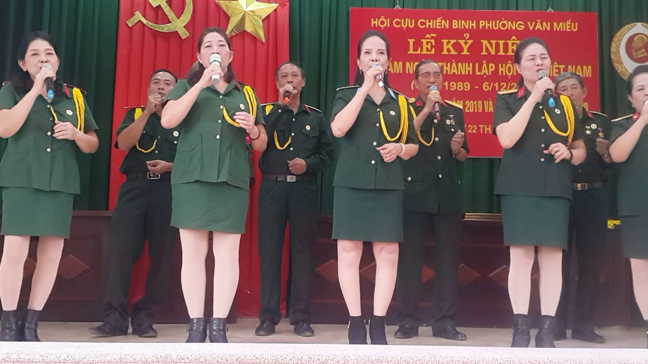 Nỗi nhớ Cựu chiến binh  Hợp ca Nam Nữ. CLB.CCB Văn Miếu .TP Nam Định