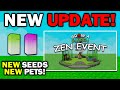 NEW ZEN UPDATE Seeds Pets In Grow A Garden ROBLOX NEW ZEN UPDATE Seeds Pets In Grow A Garden ROBLOX