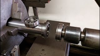 How to turn a bearing