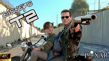 What If Terminator 2 Was Made by Pixar? (AI Reimagined Short Film)