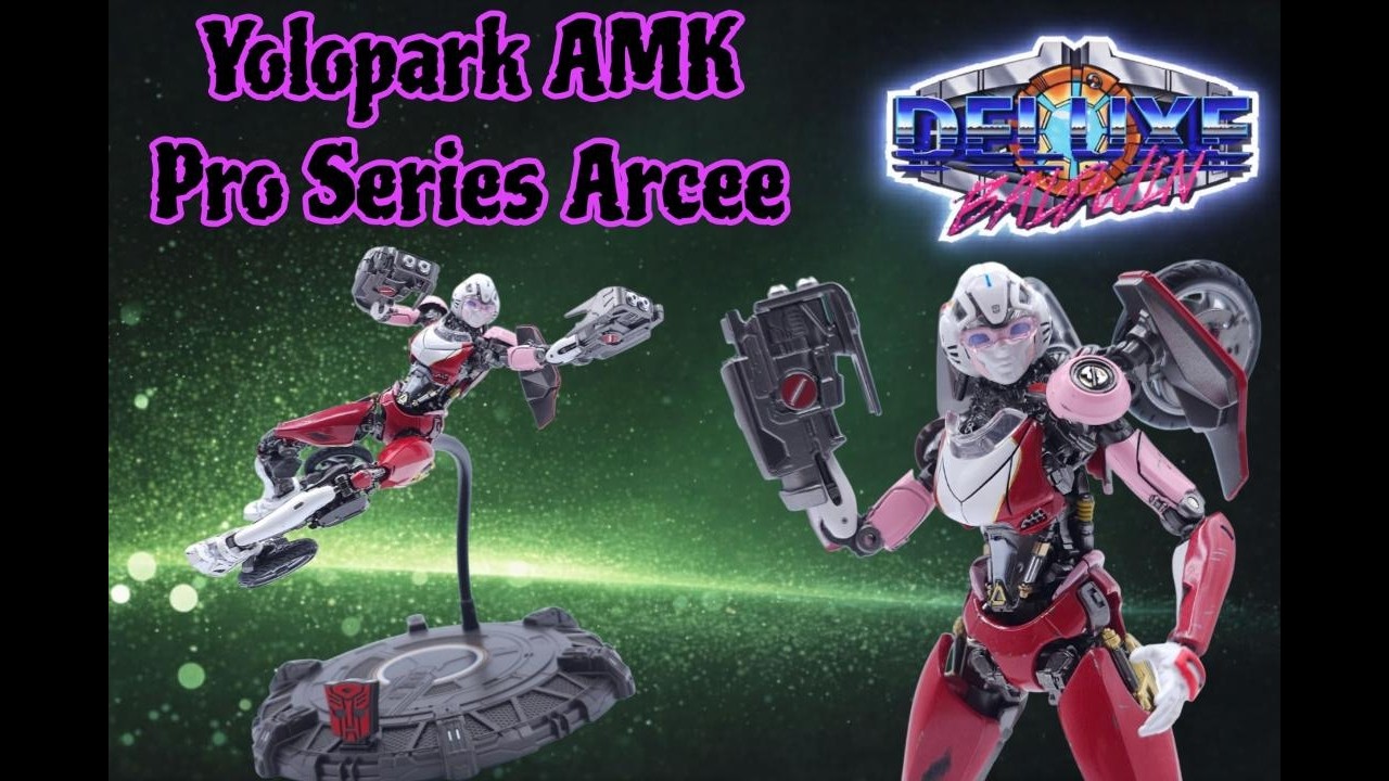 Yolopark AMK PRO SERIES Rise of the Beasts Arcee Transformer Review! @yolopark