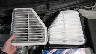 Scion TC (2011-2016): Bosch Engine Air Filter Installation.