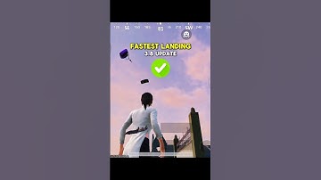 3.8 Update Fast Landing Trick 🤯✅ #pubgmobile #bgmi #tipsandtricks