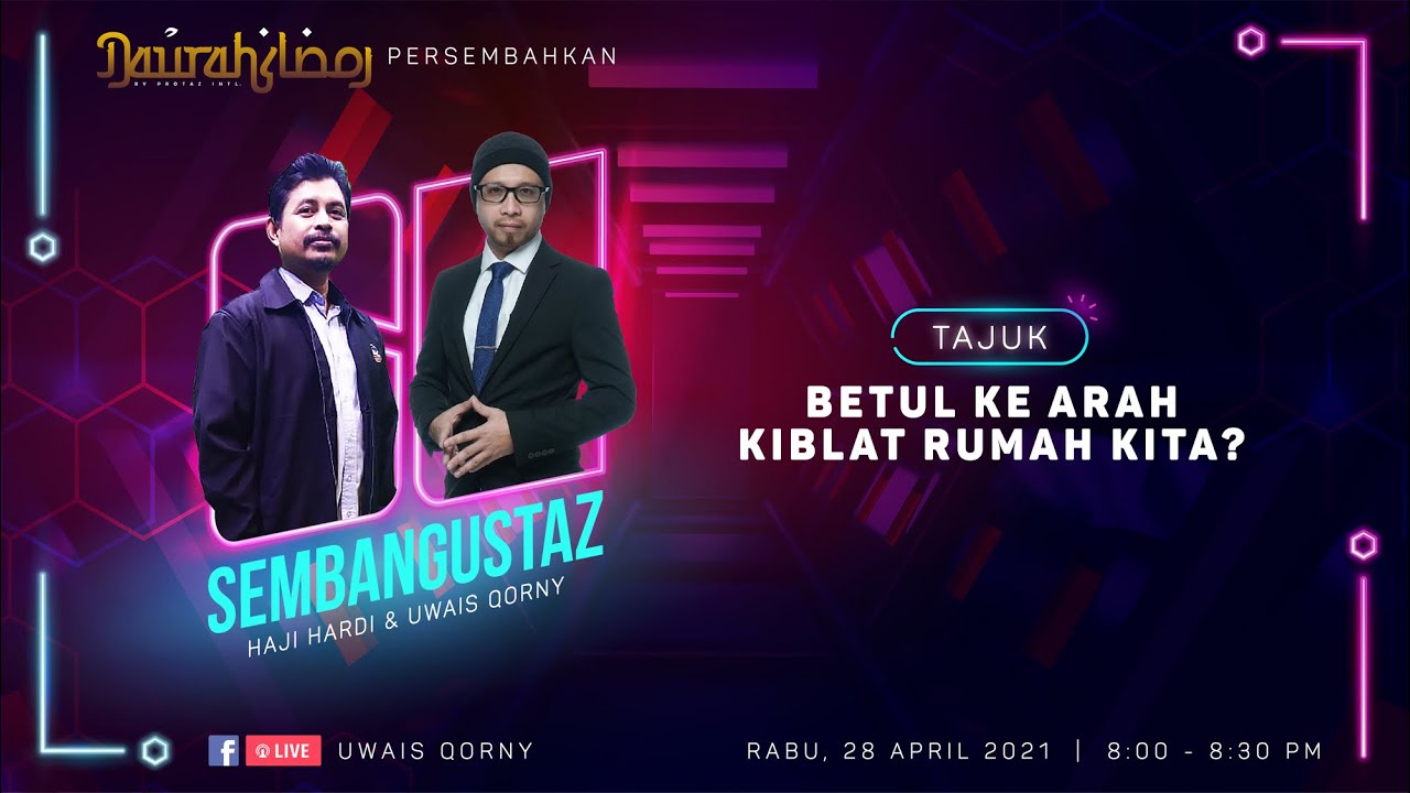 Sembang Ustaz Episod 19 Betul Ke Arah Kiblat Rumah Kita Youtube
