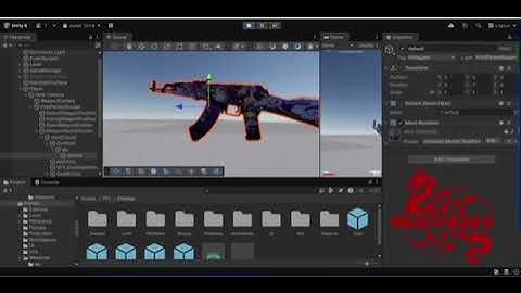 Enhanced AK-47 in Unity 6 | Realistic Physics, Recoil, and Accurate Shooting