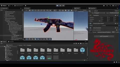 Enhanced AK-47 in Unity 6 | Realistic Physics, Recoil, and Accurate Shooting