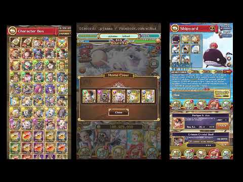 One Piece Treasure Cruise(OPTC) Android/IOS starter mid-endgame accounts. Kizuna