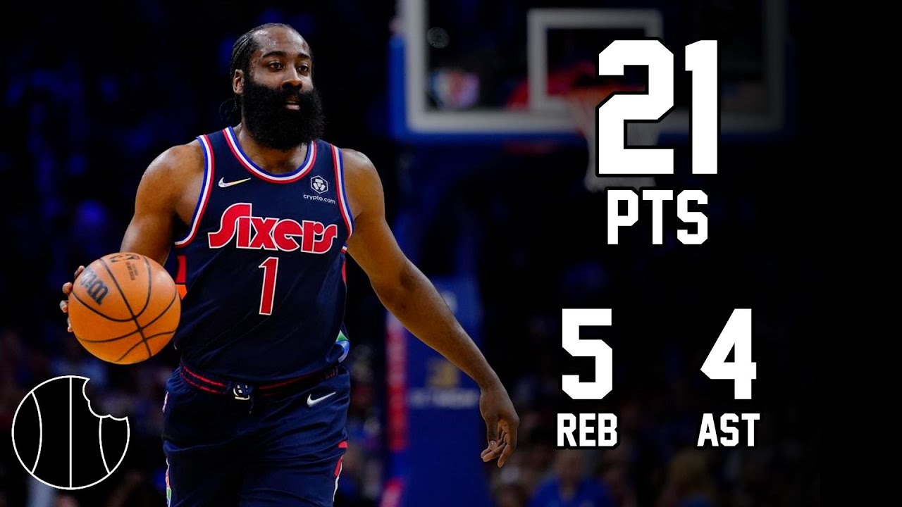 James Harden Highlights Nets vs. 76ers 20th Apr 2023 YouTube