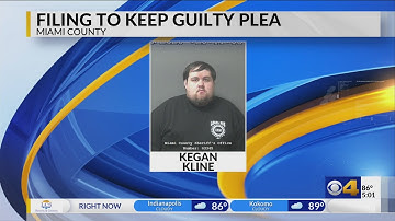 Kegan Kline will not withdraw guilty plea