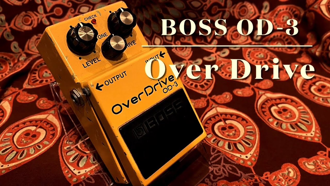 Boss OD-3 TK mod. by soulpower - YouTube