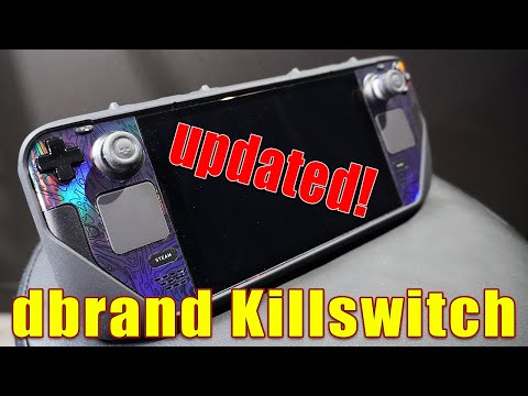 Newly Updated dbrand Killswitch Steam Deck Case v2!! Goodbye Magnets!