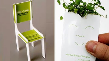 Top 20 INCREDIBLE Business Card Designs 2019 🤯