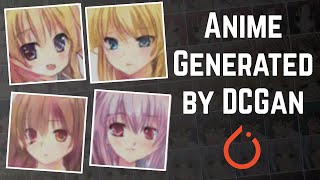 I created an AI that generates anime faces!