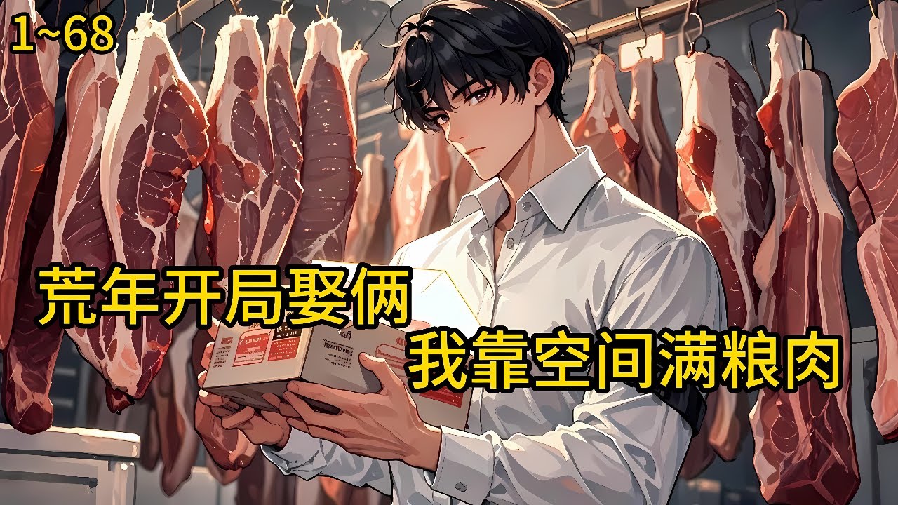 穿越荒年成为傻子，爹娘听信谣言，给娶了两个小媳妇冲喜。为了给傻儿子冲喜，家里不仅掏空了家底还欠了一屁股债《荒年：开局娶俩，我靠空间满粮肉》1~68#小说 #热血#小说推荐 #漫畫#有声小说#狗血#爽文