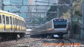 2012年３月２６日（月）今日の中央線E233系（T8編成）837T快速高尾行