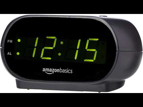This $10 Alarm Clock Is All You Really Need! ⏰ Amazon Basics Digital Clock Review