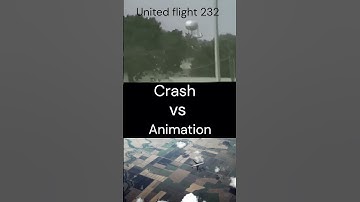 United Flight 232 (crash vs animation)