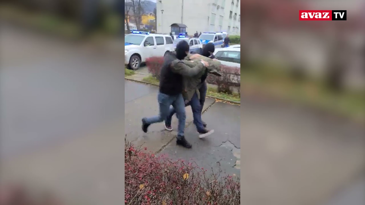 Pogledajte privođenje uhapšenih u akciji 